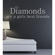 Diamonds als Wandtattoo