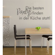 Die besten Partys...als Wandtattoo