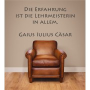 Die Erfahrung ist... als Wandtattoo