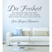 Die Freiheit.. als Wandtattoo