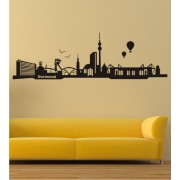 Skyline von Dortmund als stylisches Wandtattoo