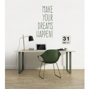 make drams happen als Wandtattoo