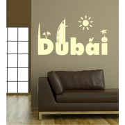 Dubai als Wandtattoo