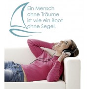 Ein Mensch... als Wandtattoo