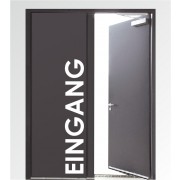 Eingang als Wandtattoo