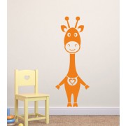 Elma the giraffe als Wandtattoo