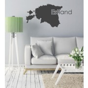 Estland als Wandtattoo