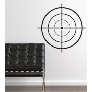 Fadenkreuz als Wandtattoo