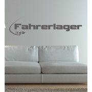 Fahrerlager als Wandtattoo