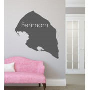 Fehmarn als Wandtattoo
