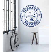 Stempel von Fehmarn als Wandtattoo