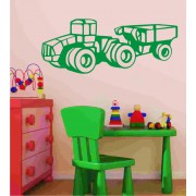 Trecker als Wandtattoo