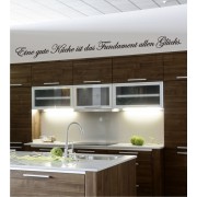 Eine gute Küche... als Wandtattoo