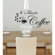 It´s Time for Coffee als Wandtattoo