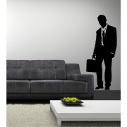 Businessman als Wandtattoo