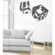 Würfel 2 als Wandtattoo