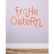 Frohe Ostern 5 als Wandtattoo