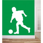 Fußball als Wandtattoo