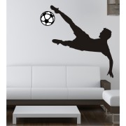 Fußballspieler als Wandtattoo