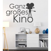 Ganz Großes Kino als Wandtattoo