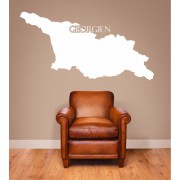 Georgien als Wandtattoo