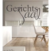 Gerichtssaal als Wandtattoo
