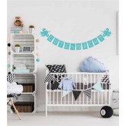 Gute Nacht Girlande als Wandtattoo