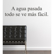 A agua... als Wandtattoo