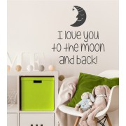 I Love you... als Wandtattoo