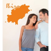 Ibiza als Wandtattoo