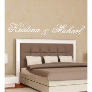 Deine Namen als Wandtattoo