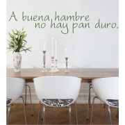 A buena hambre... als Wandtattoo