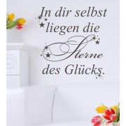 In dir selbst... als Wandtattoo