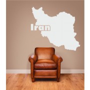 Iran als Wandtattoo