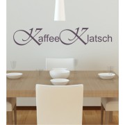 Kaffee Klatsch als Wandtattoo