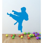 Karate als Wandtattoo