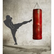 Boxer als Wandtattoo