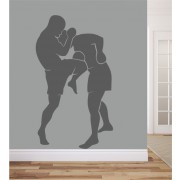 Kickboxen 3 als Wandtattoo