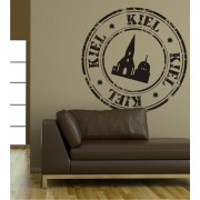 Stempel von Kiel als Wandtattoo 