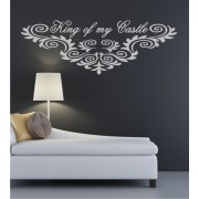 King of my Castle als Wandtattoo