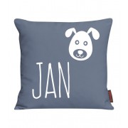 Kissen mit Name und Hund