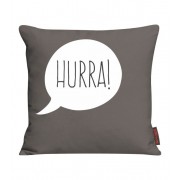 Kissen Sprechblase HURRA!