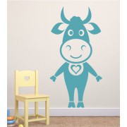 Klara the cow als Wandtattoo