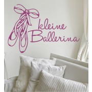 Kleine Ballerina als Wandtattoo