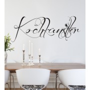 Kochkünstler als Wandtattoo