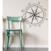 Windrose als Wandtattoo