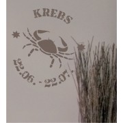 Motiv Krebs als Wandtattoo