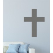 religiöses Kreuz als Wandtattoo