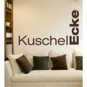 Kuschel Ecke als Wandtattoo