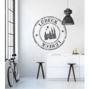 Stempel von Lübeck als Wandtattoo